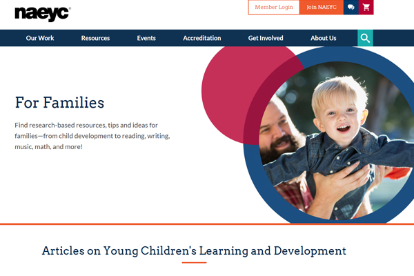 NAEYC website