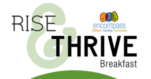 Encompass Rise & Thrive Breakfast logo