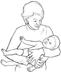 adult holding baby