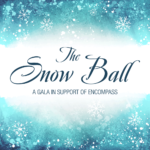 scripted snow ball logo