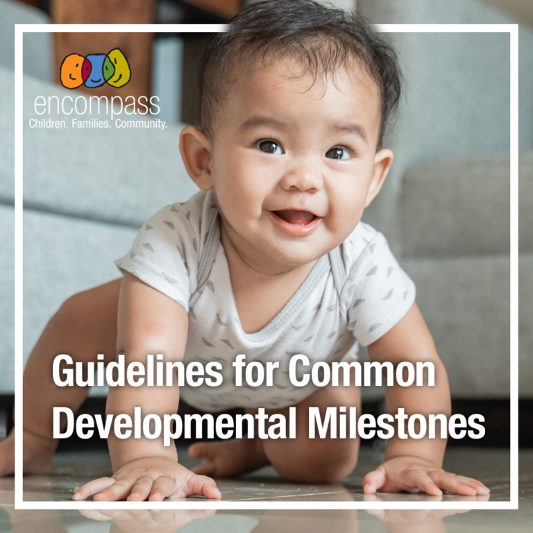 Development Milestonea Guidelines for Common Developmental Milestones - Encompass